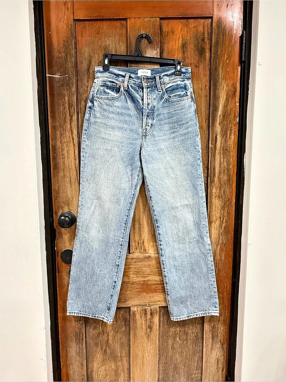 Pistola Denim Straight Leg Jeans Straight Leg Jeans in Blue Waist 27P
